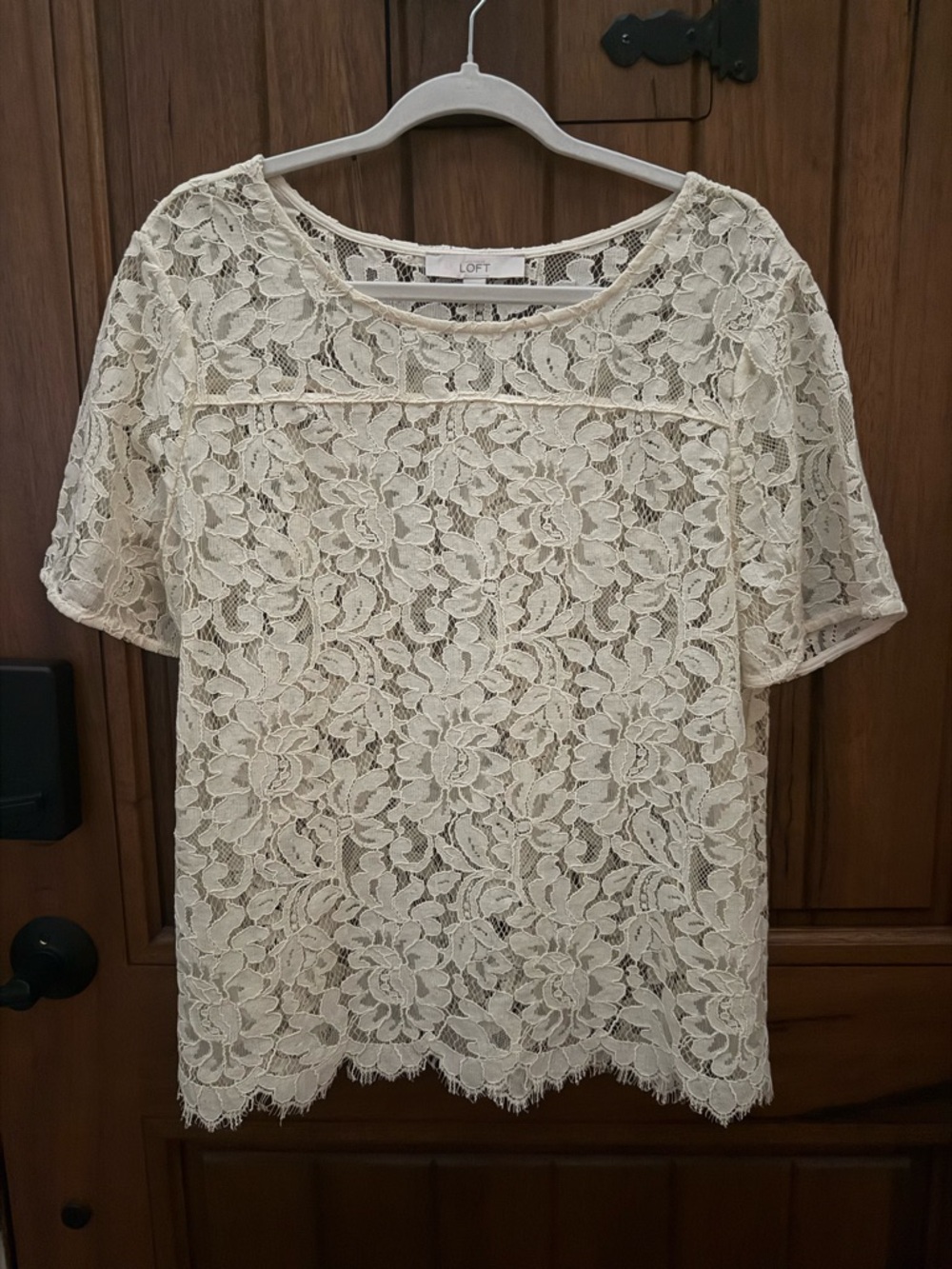 Loft Lace Top